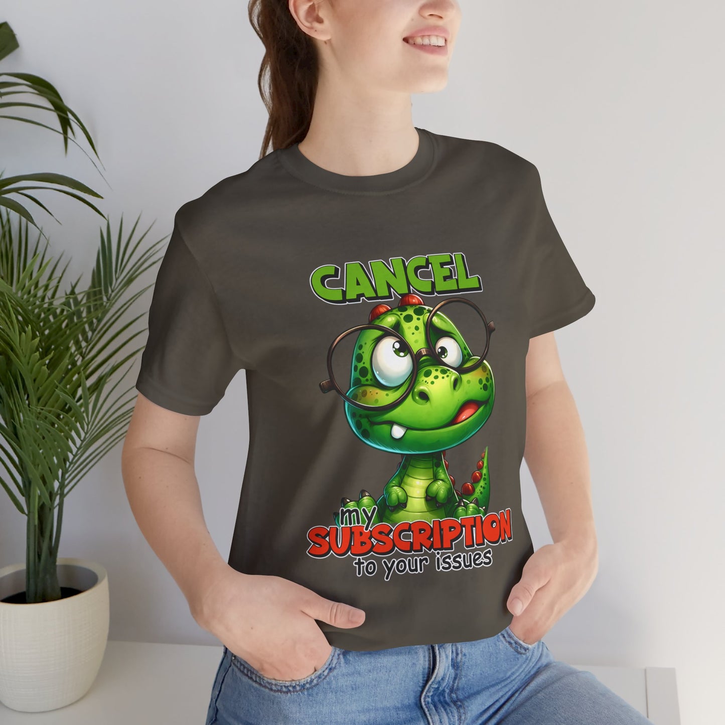 Cancel my Subscription to your Issues Unisex Jersey Short Sleeve Tee