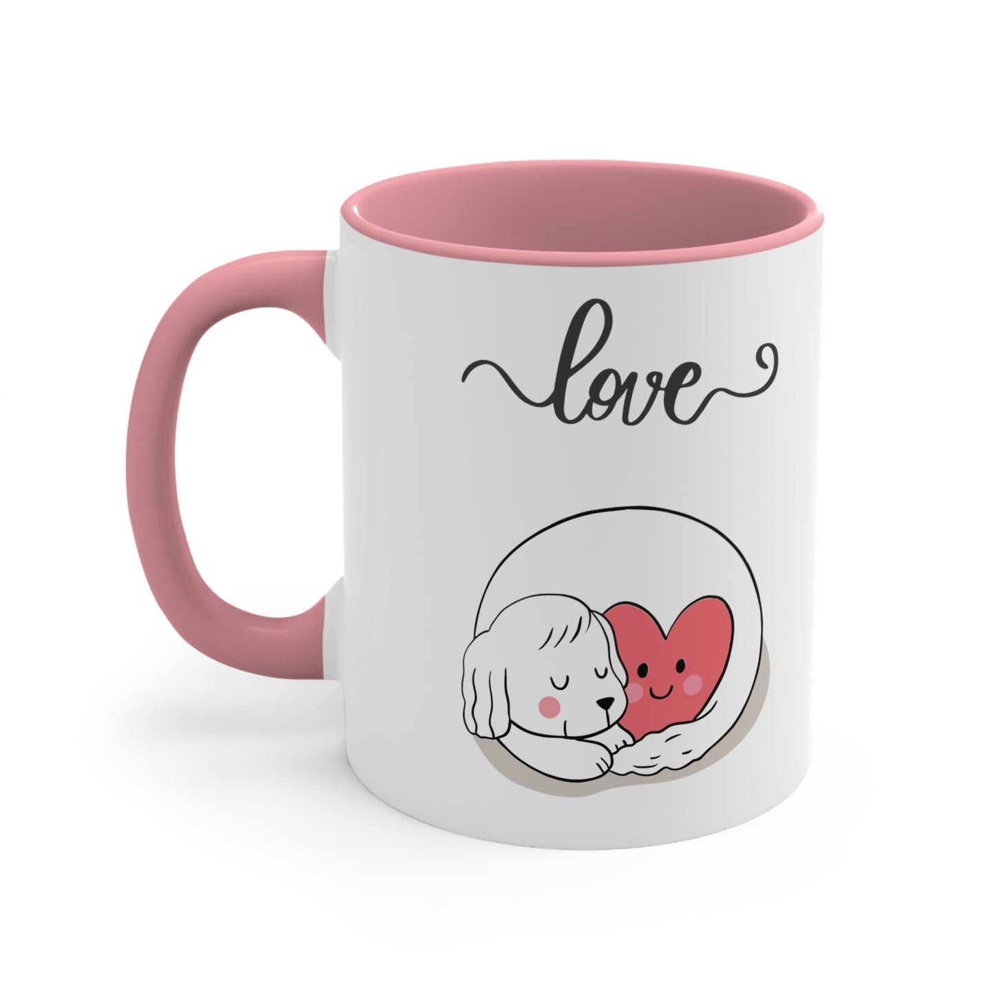 Love Accent Coffee Mug, 11oz