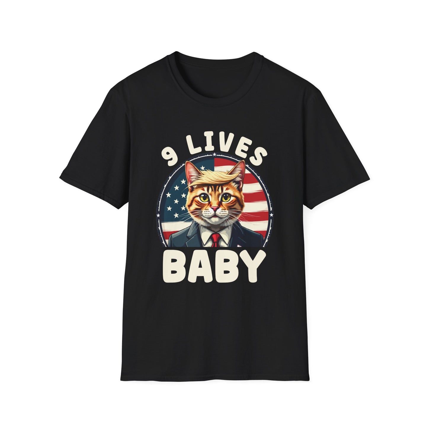 9 lives Unisex Softstyle T-Shirt