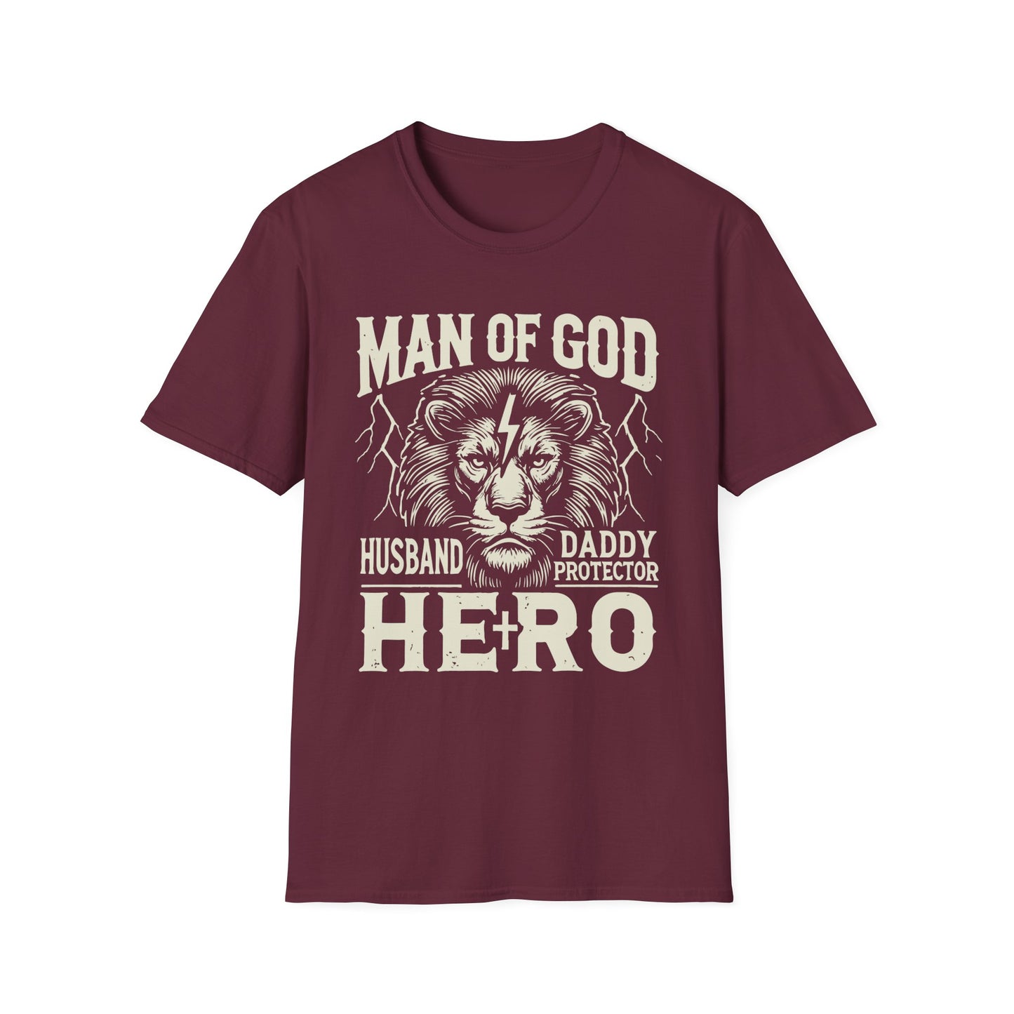 Man of God Unisex Softstyle T-Shirt