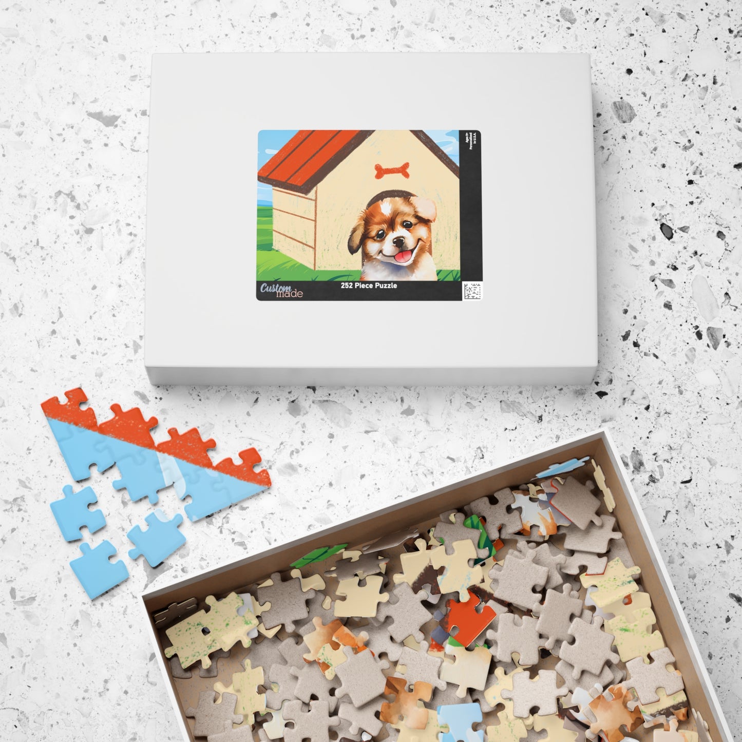 Dog House Puzzle (110, 252)