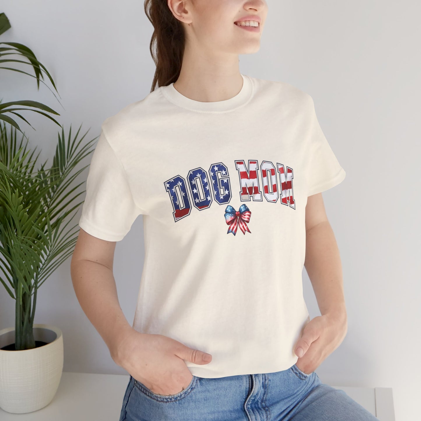 Womans Unisex Dog Mon Jersey Short Sleeve Tee