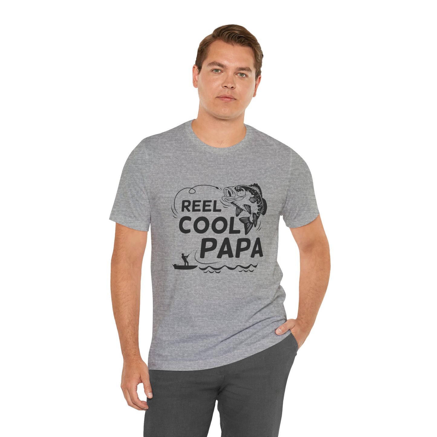 Reel Cool Papa Unisex Jersey Short Sleeve Tee