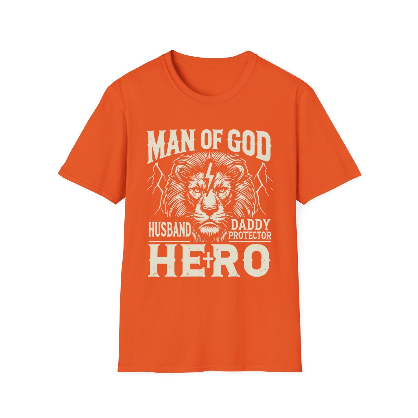 Man of God Unisex Softstyle T-Shirt