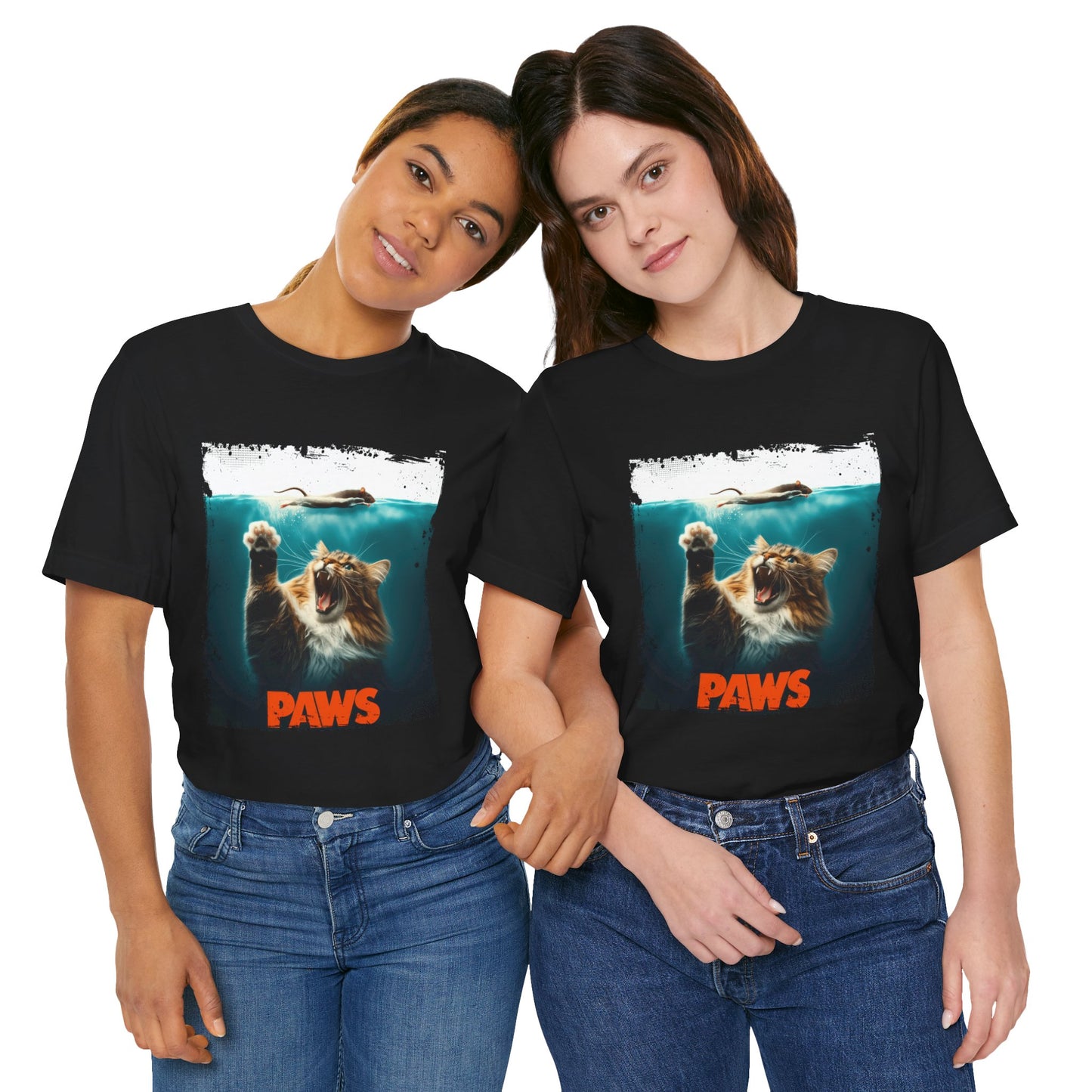 Paws 2 Attack of the Fluff Unisex Jersey Short Sleeve Tee