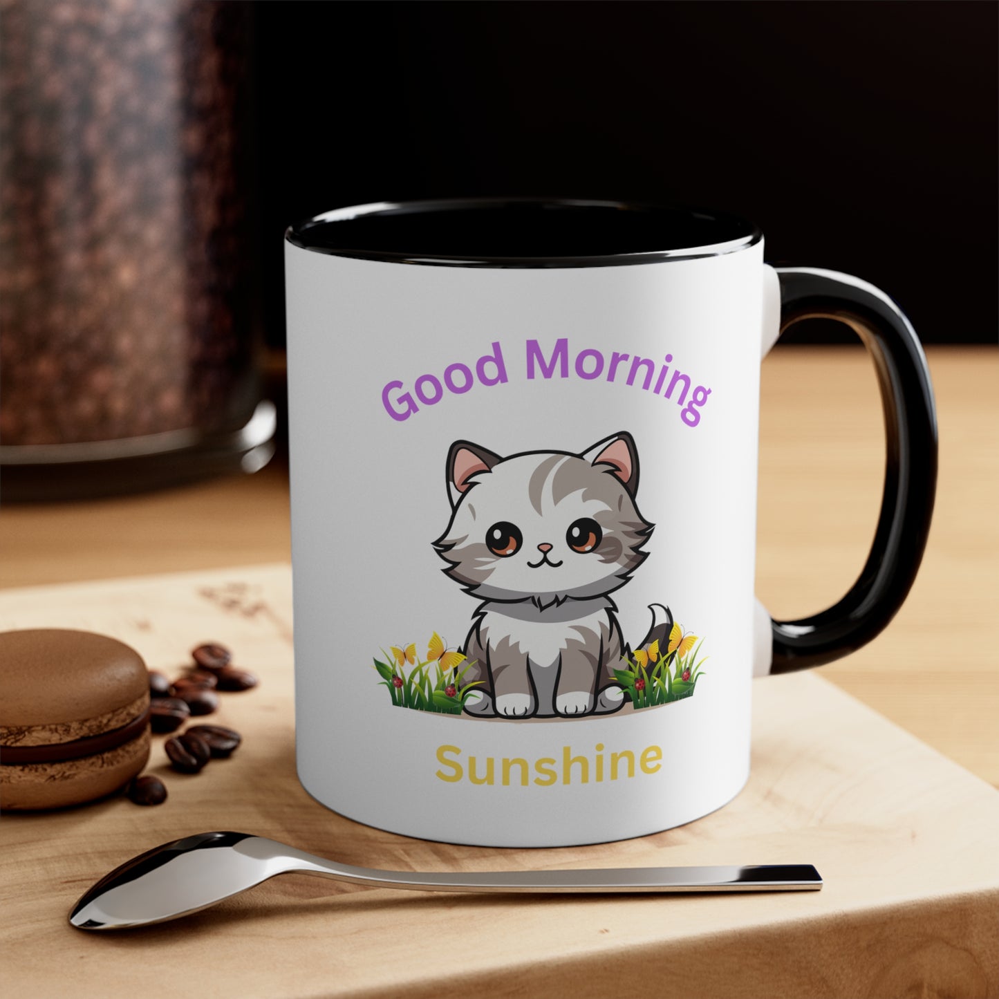 Good Morning Sunshine Accent Coffee Mug, 11oz