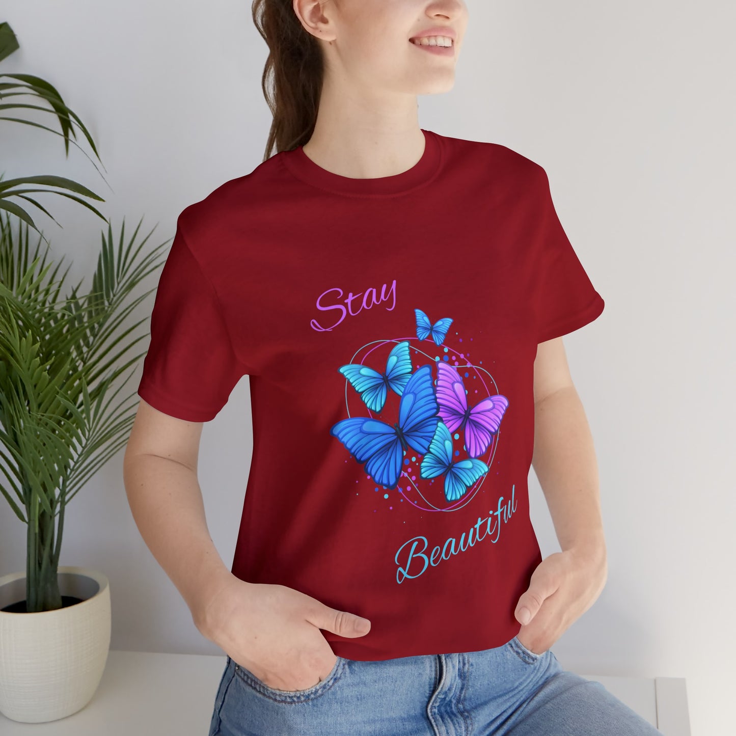 Stay Beautiful Unisex Jersey Short Sleeve Tee