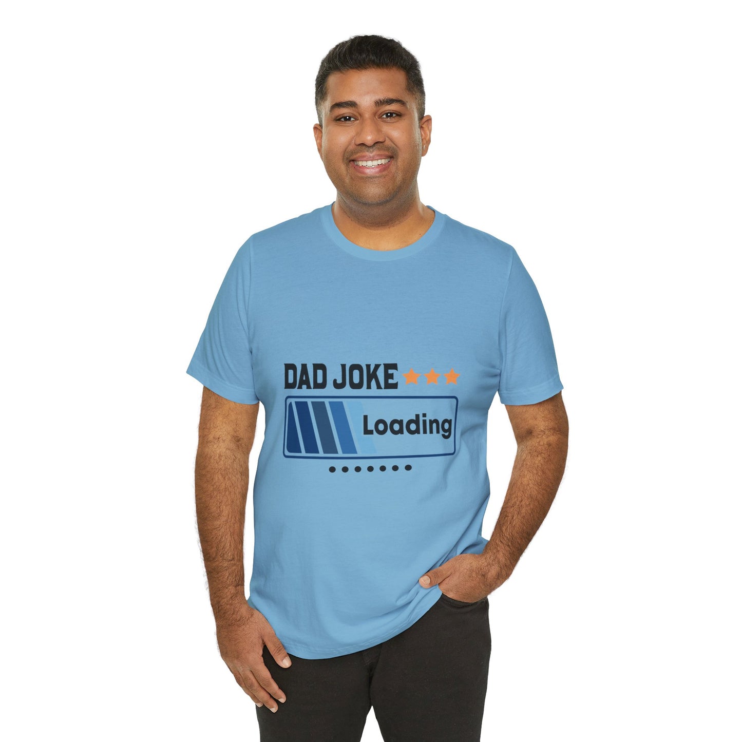 Dad Joke Loading Unisex Jersey Short Sleeve Tee