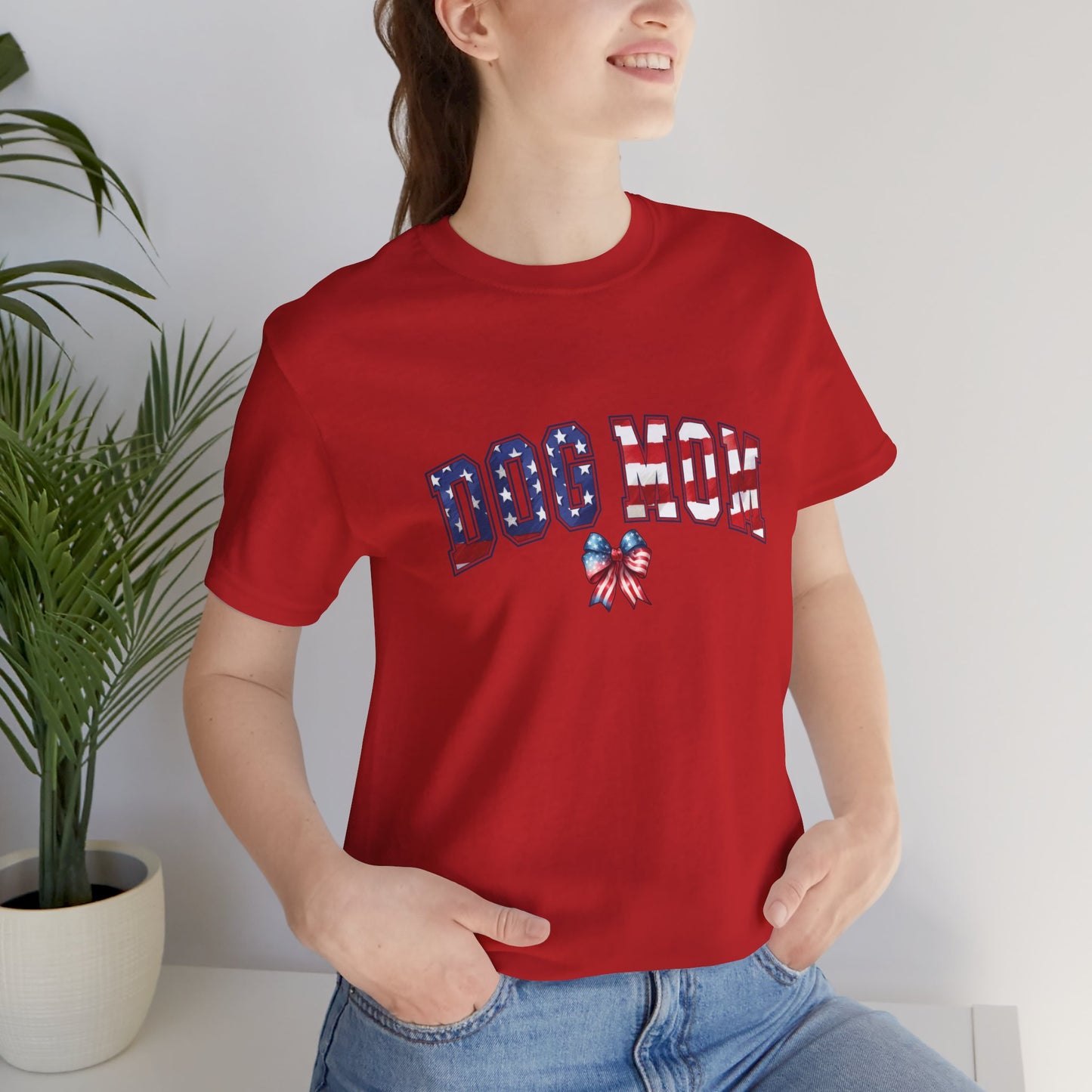 Womans Unisex Dog Mon Jersey Short Sleeve Tee