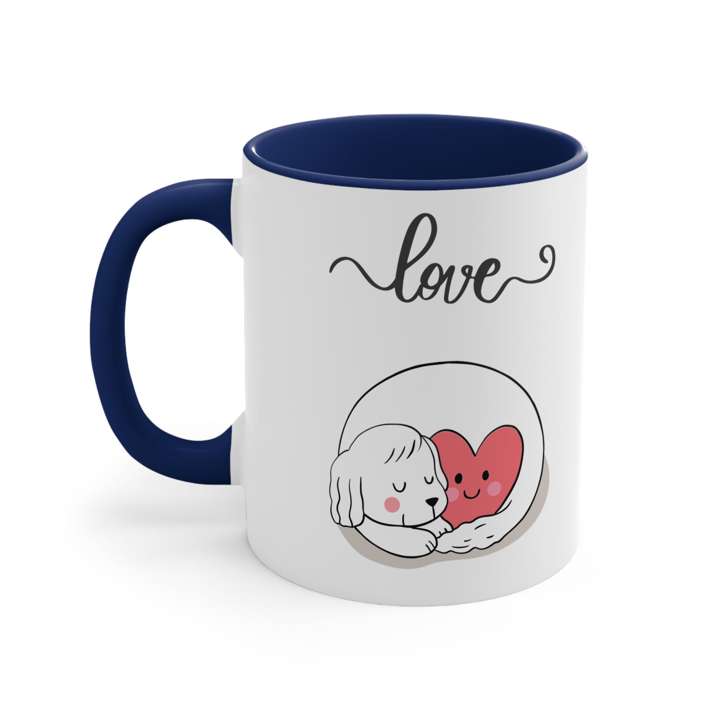 Love Accent Coffee Mug, 11oz
