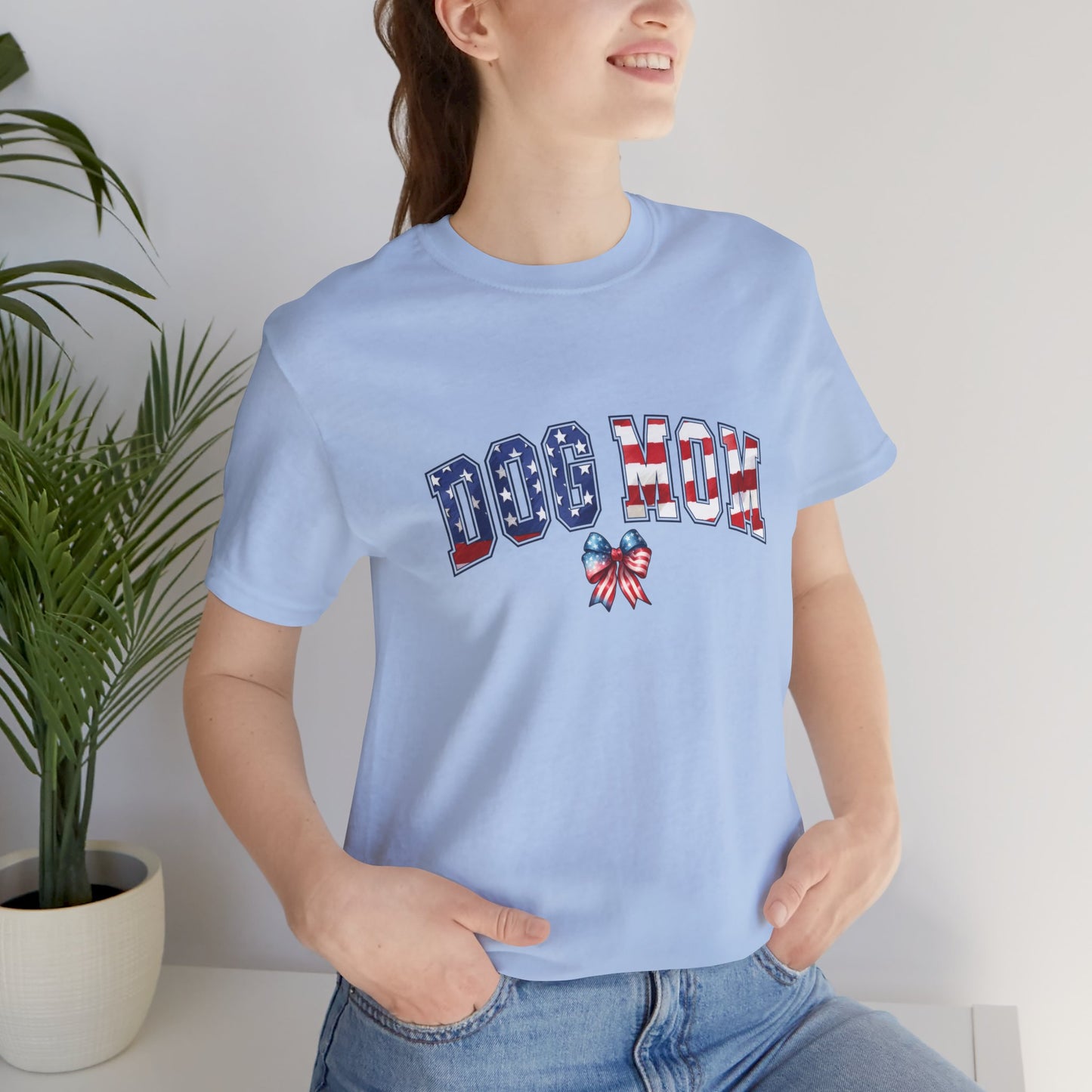 Womans Unisex Dog Mon Jersey Short Sleeve Tee
