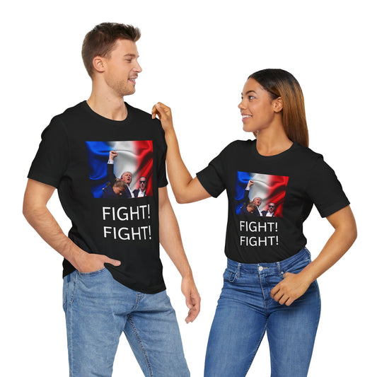 TRUMP Fight Unisex Jersey Short Sleeve Tee