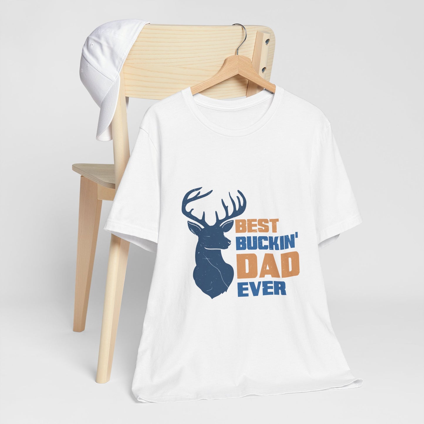 Best Buckin' Dad Ever Unisex Jersey Short Sleeve Tee