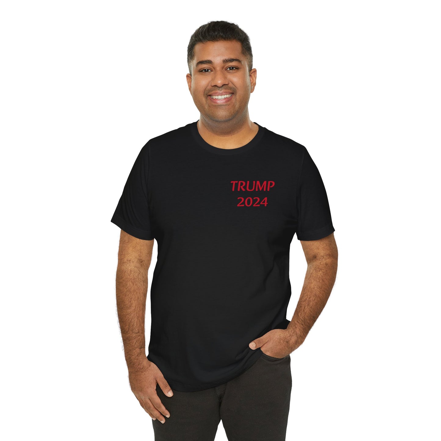 Freedom Is Not Free trump 2024 Unisex Jersey Short Sleeve Tee