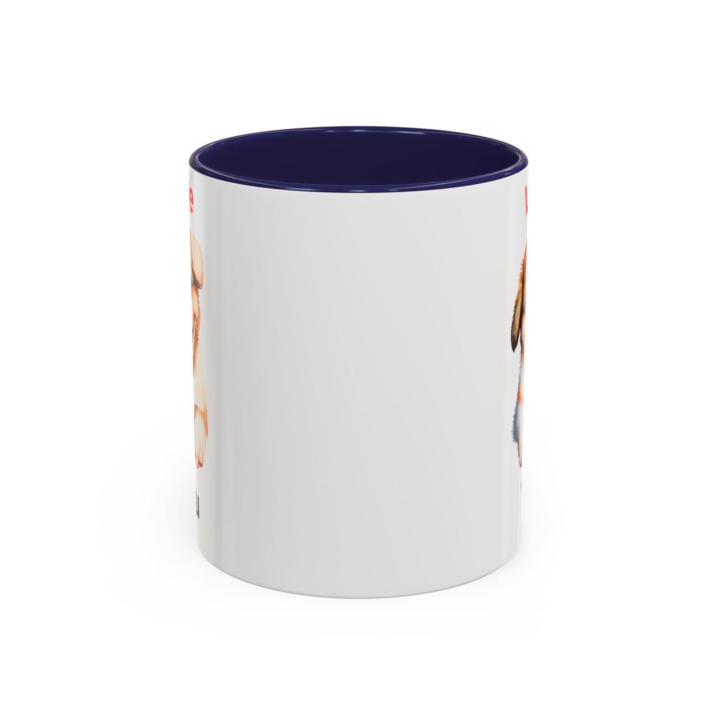 Love You Accent Coffee Mug, 11oz