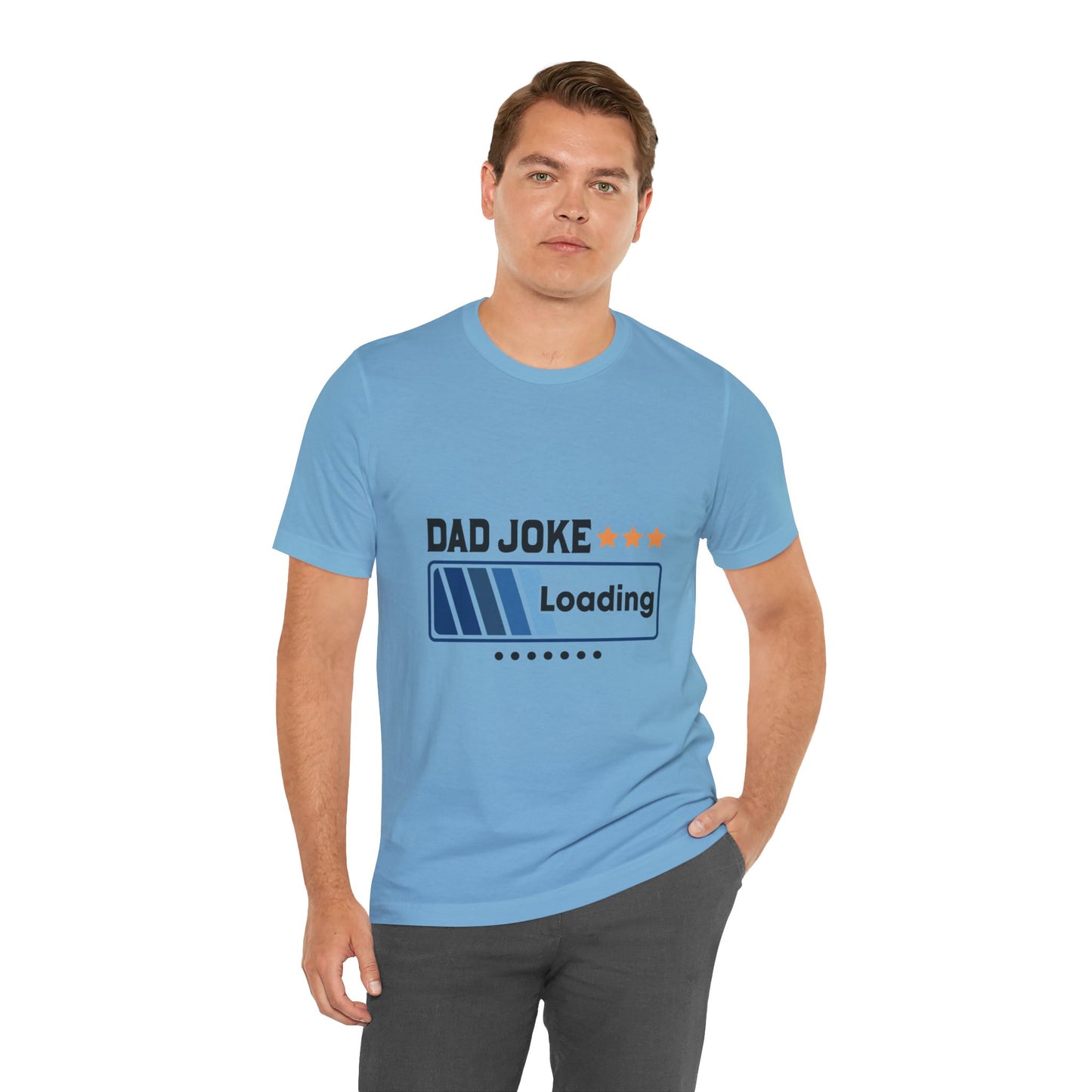 Dad Joke Loading Unisex Jersey Short Sleeve Tee