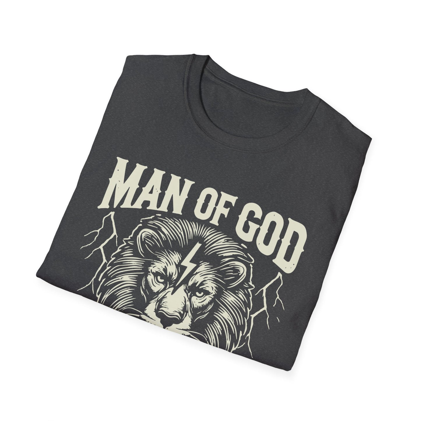 Man of God Unisex Softstyle T-Shirt