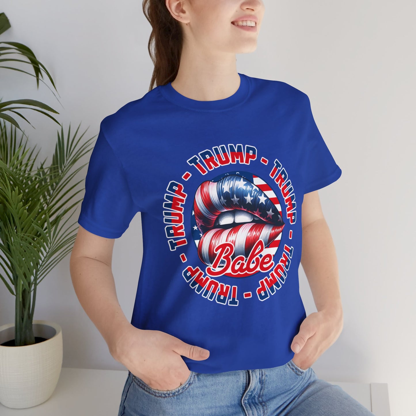 Trump Babe Unisex Jersey Short Sleeve Tee