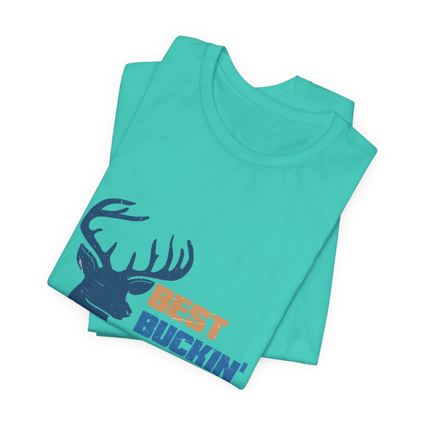 Best Buckin' Dad Ever Unisex Jersey Short Sleeve Tee