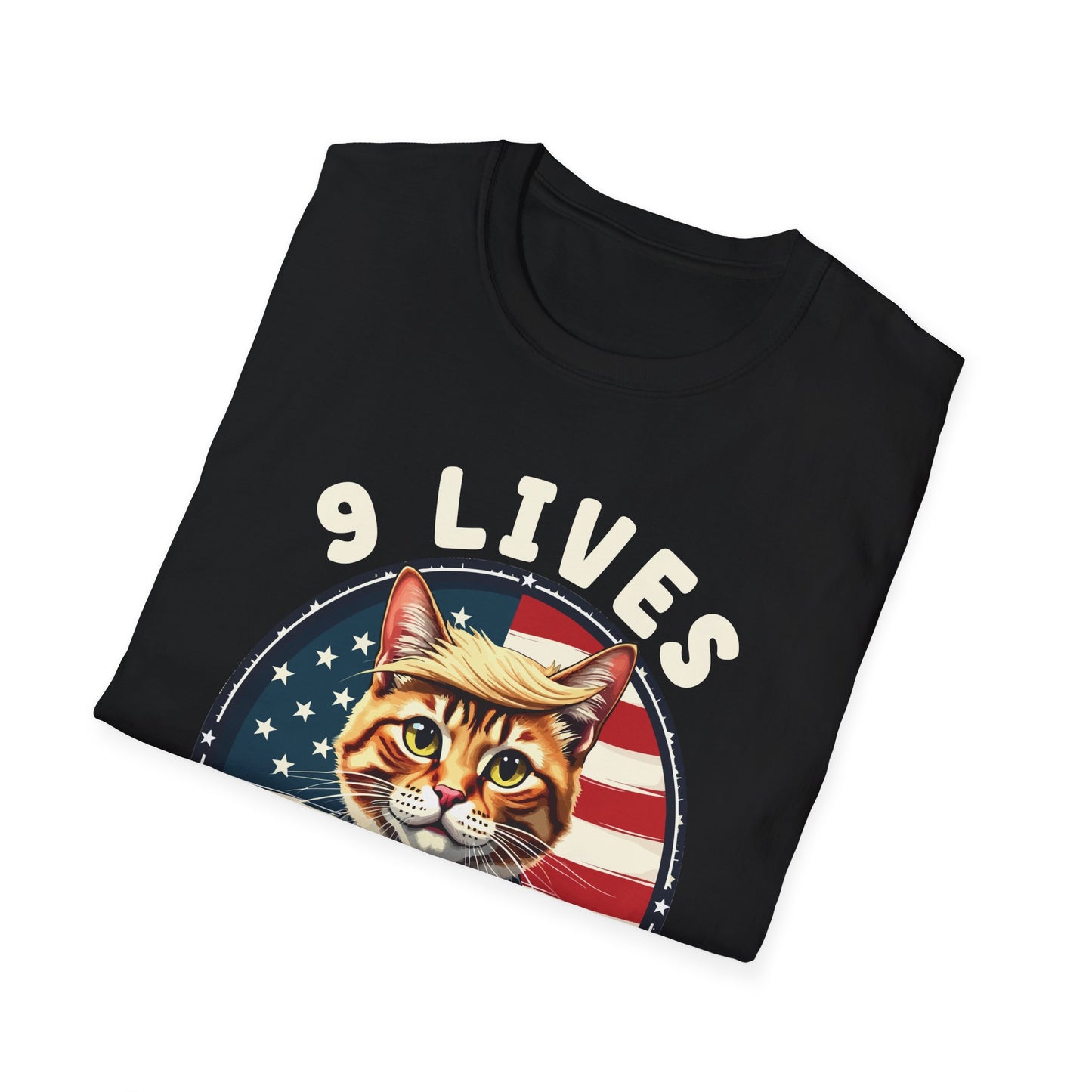 9 lives Unisex Softstyle T-Shirt