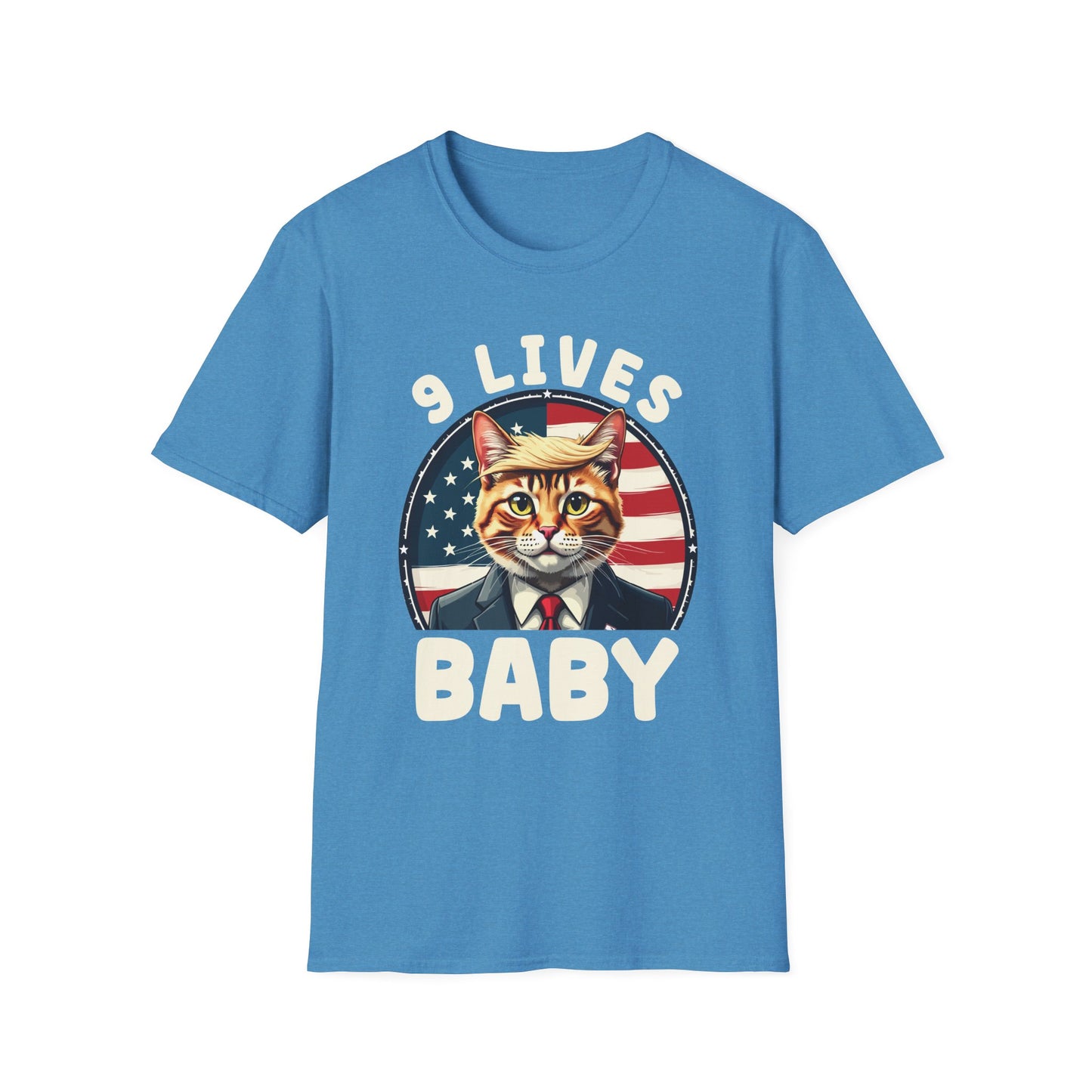9 lives Unisex Softstyle T-Shirt