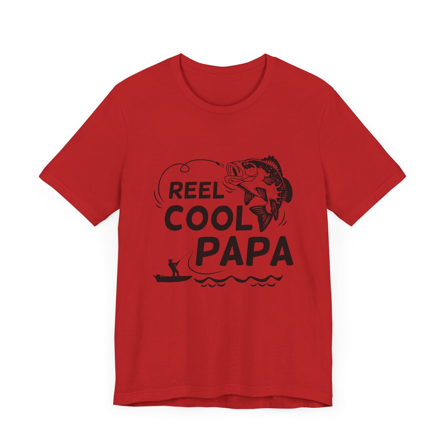 Reel Cool Papa Unisex Jersey Short Sleeve Tee