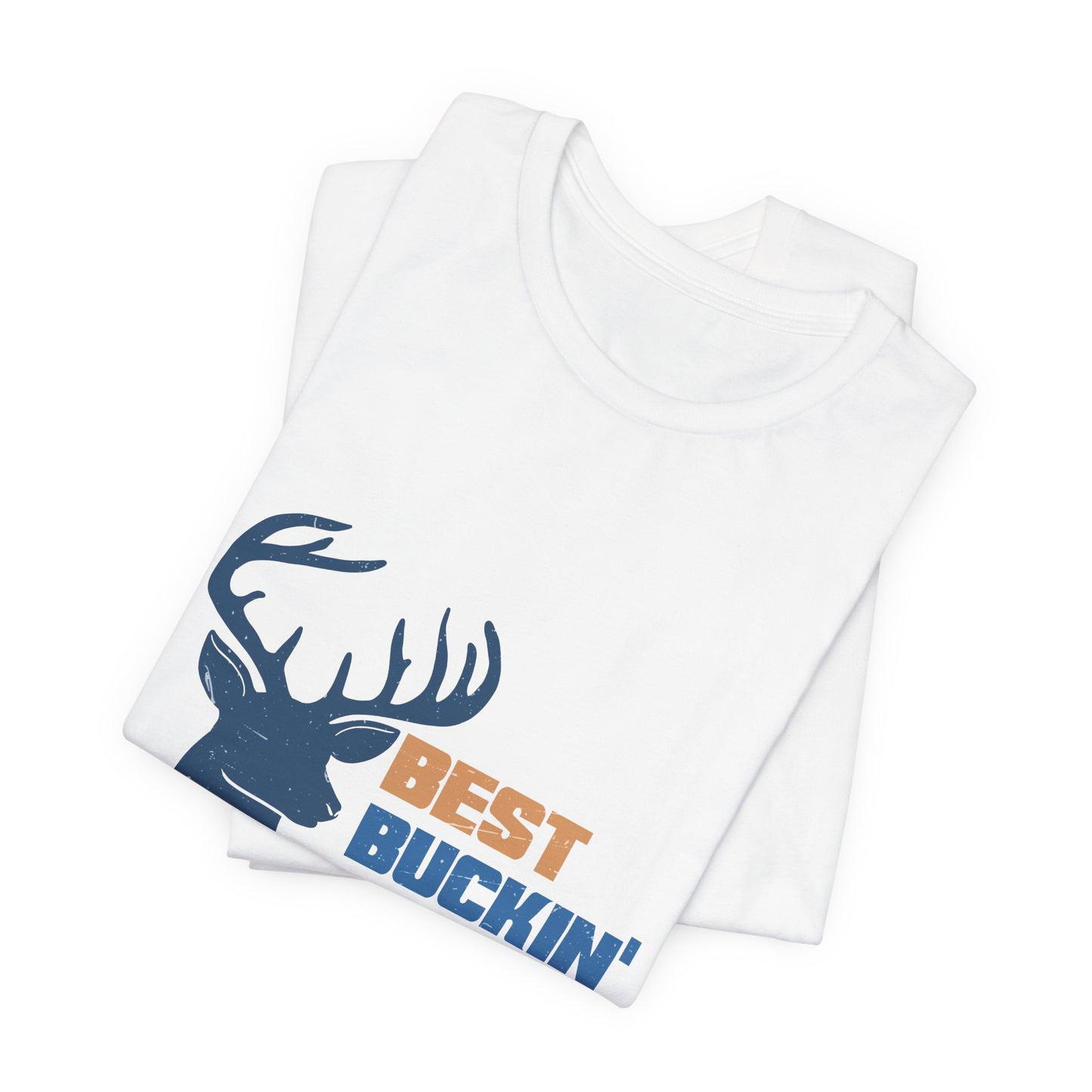 Best Buckin' Dad Ever Unisex Jersey Short Sleeve Tee