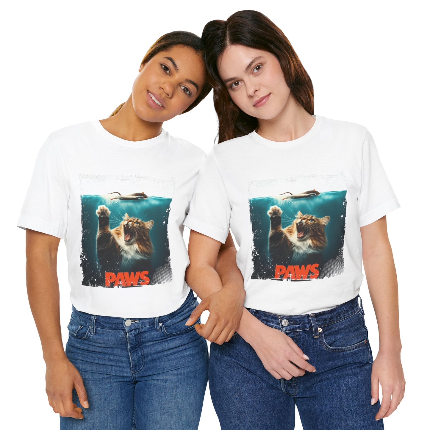 Paws 2 Attack of the Fluff Unisex Jersey Short Sleeve Tee