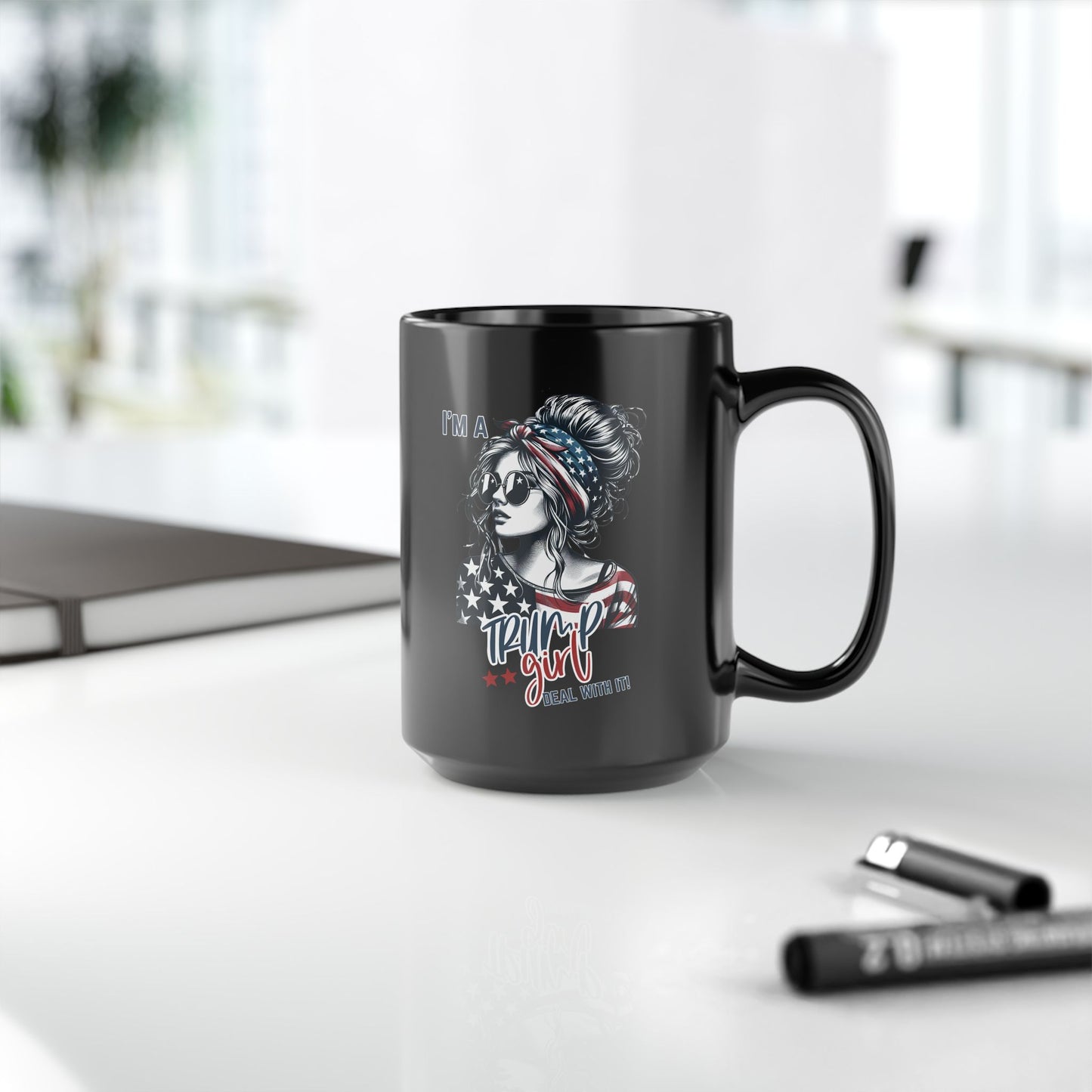 Trump Girl Black Mug (11oz, 15oz)