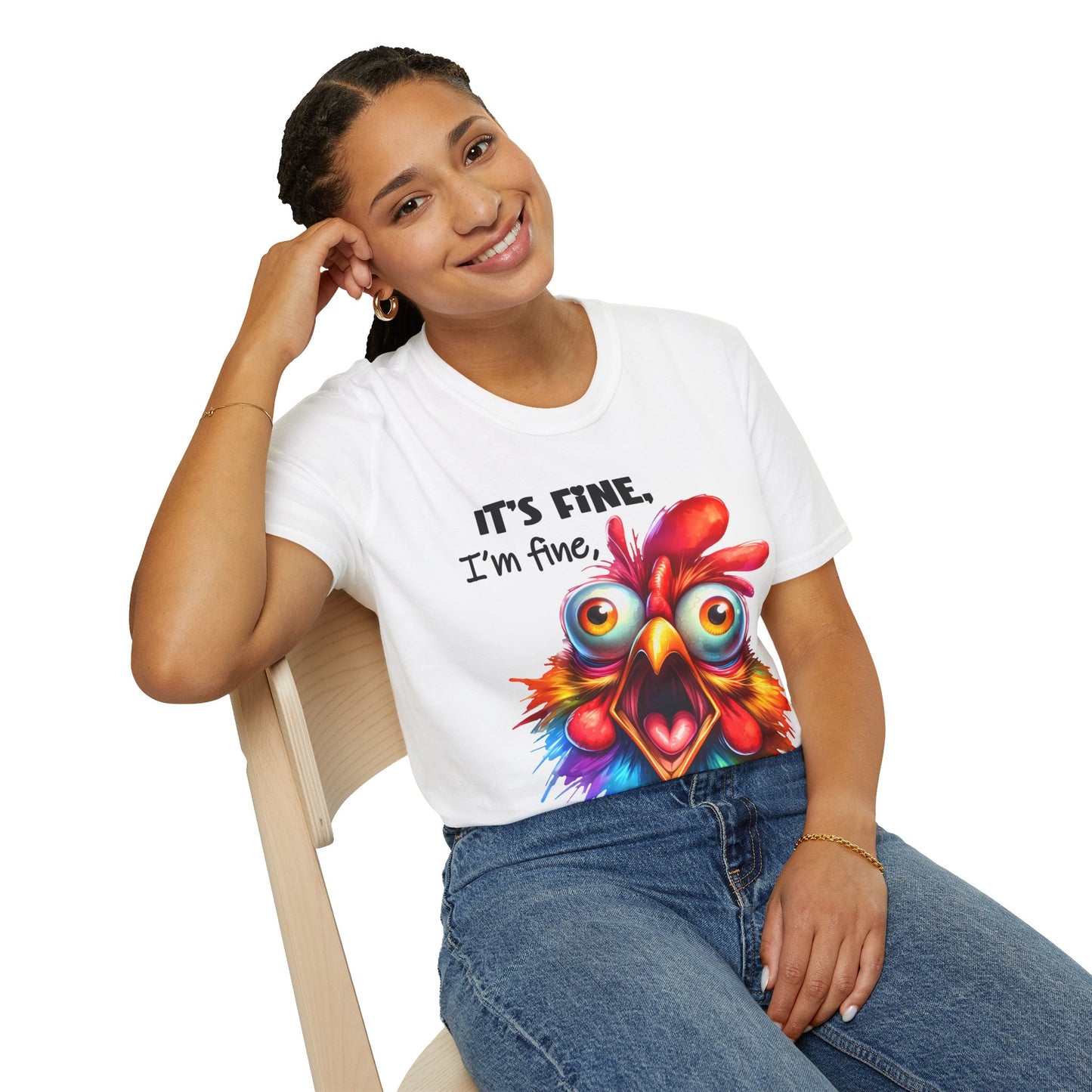 It's Fine, I'm Fine, Everything is Fine! Unisex Softstyle T-Shirt