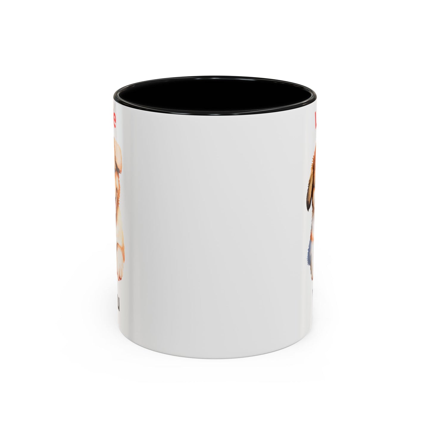 Love You Accent Coffee Mug, 11oz
