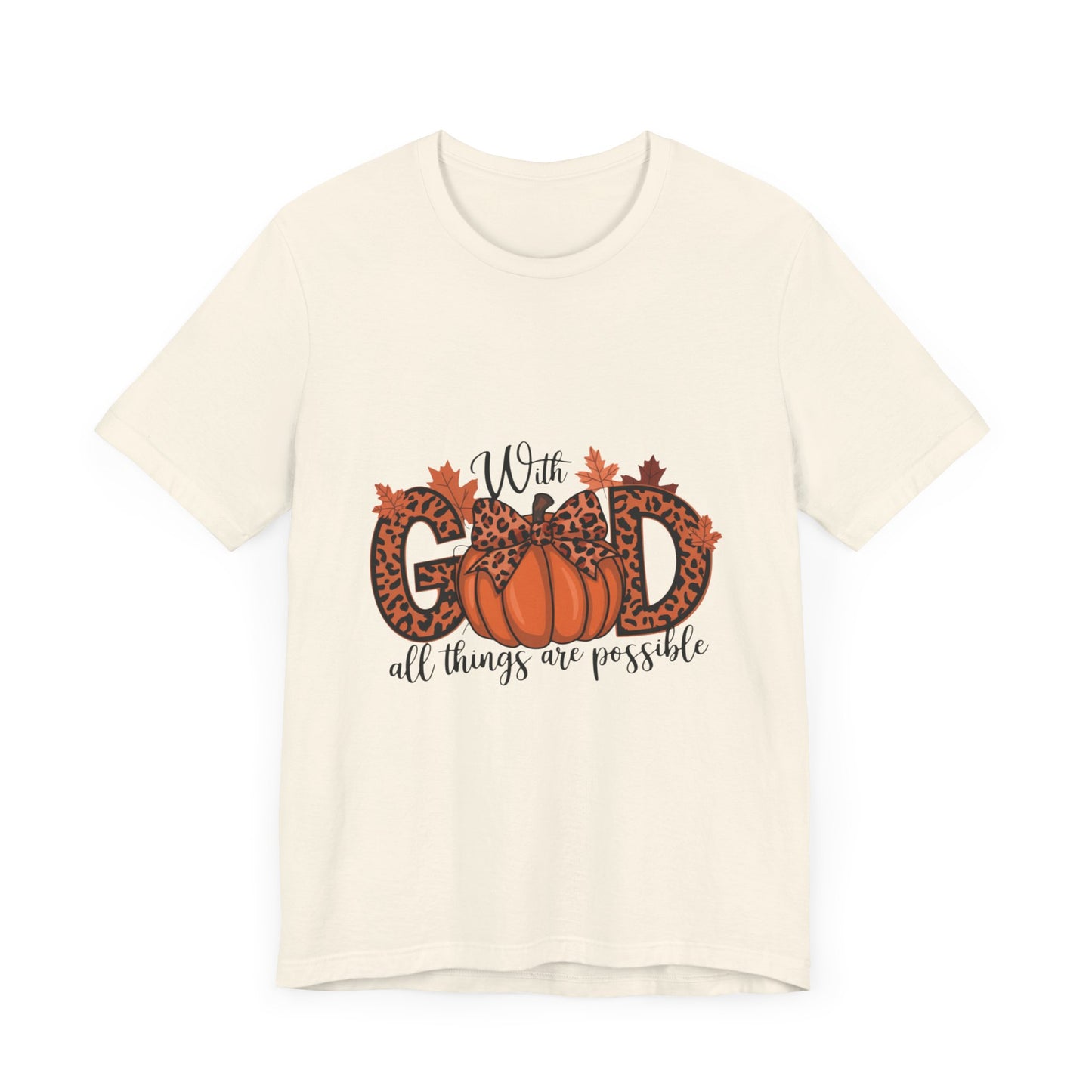 With God Unisex Jersey Short Sleeve Tee