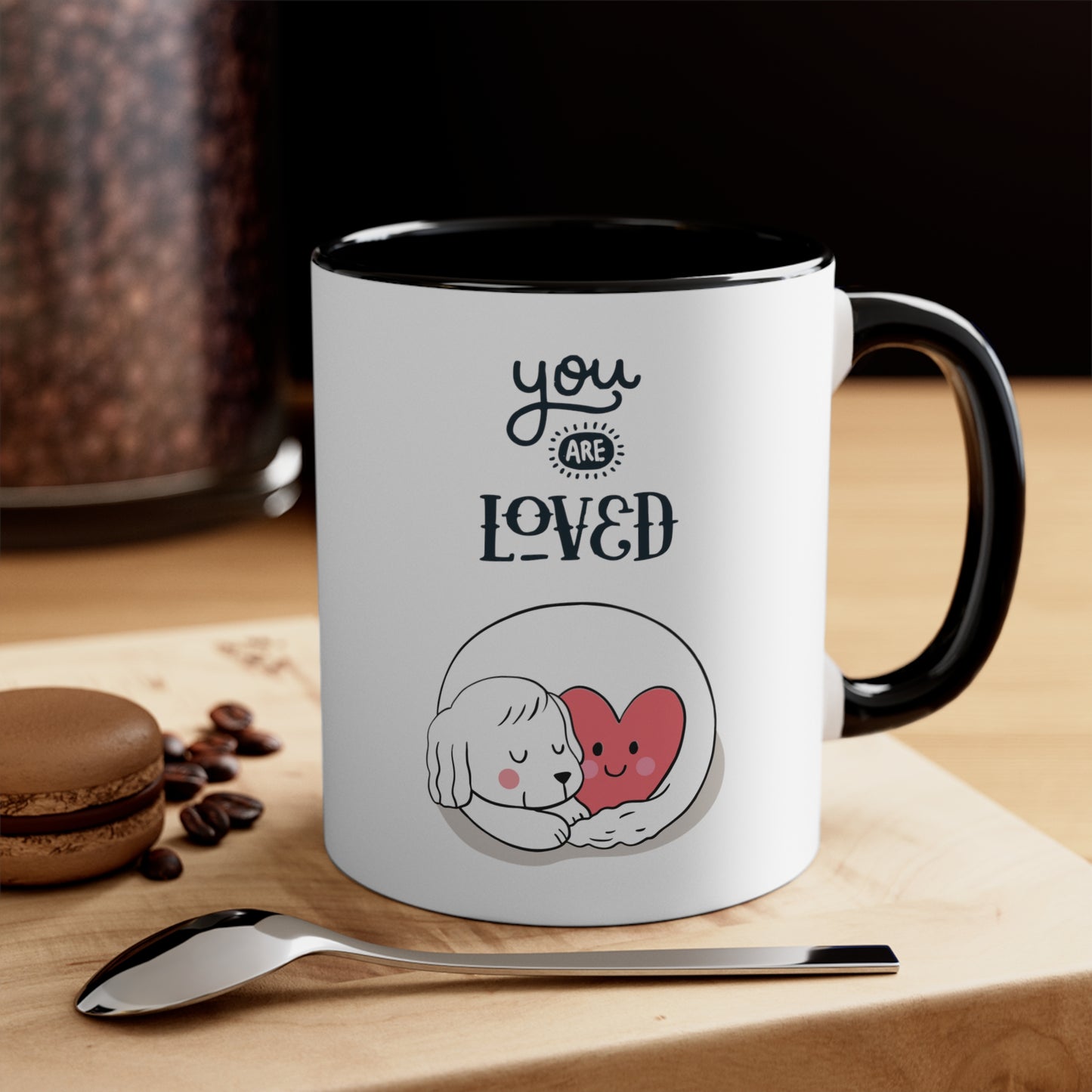 You are Loved Accent Coffee Mug, 11oz