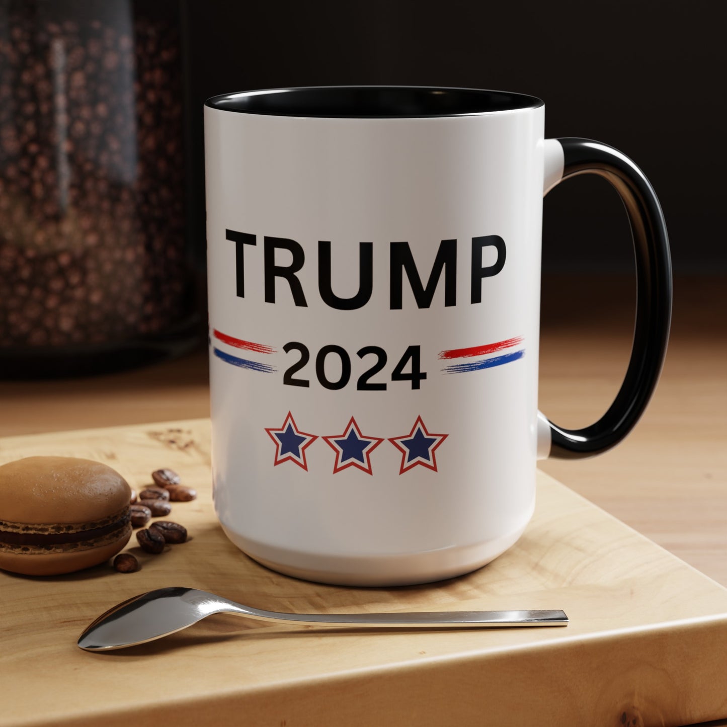 Trump 2024 Accent Coffee Mug (11, 15oz)