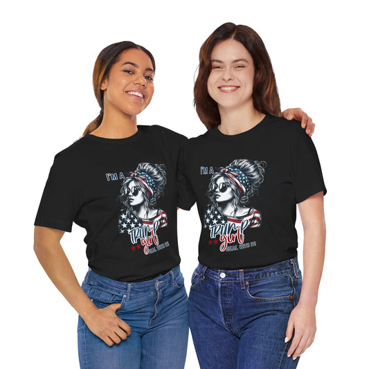 Trump Girl Unisex Jersey Short Sleeve Tee