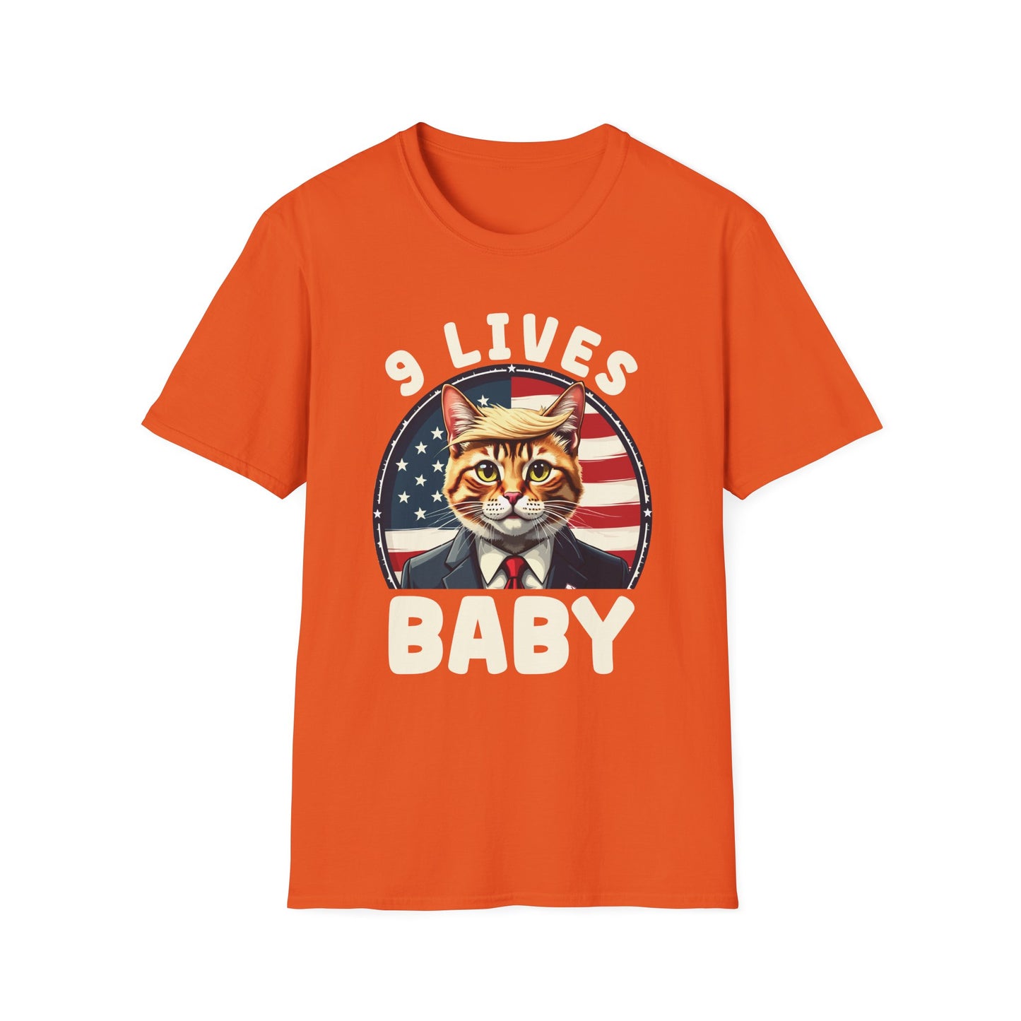 9 lives Unisex Softstyle T-Shirt