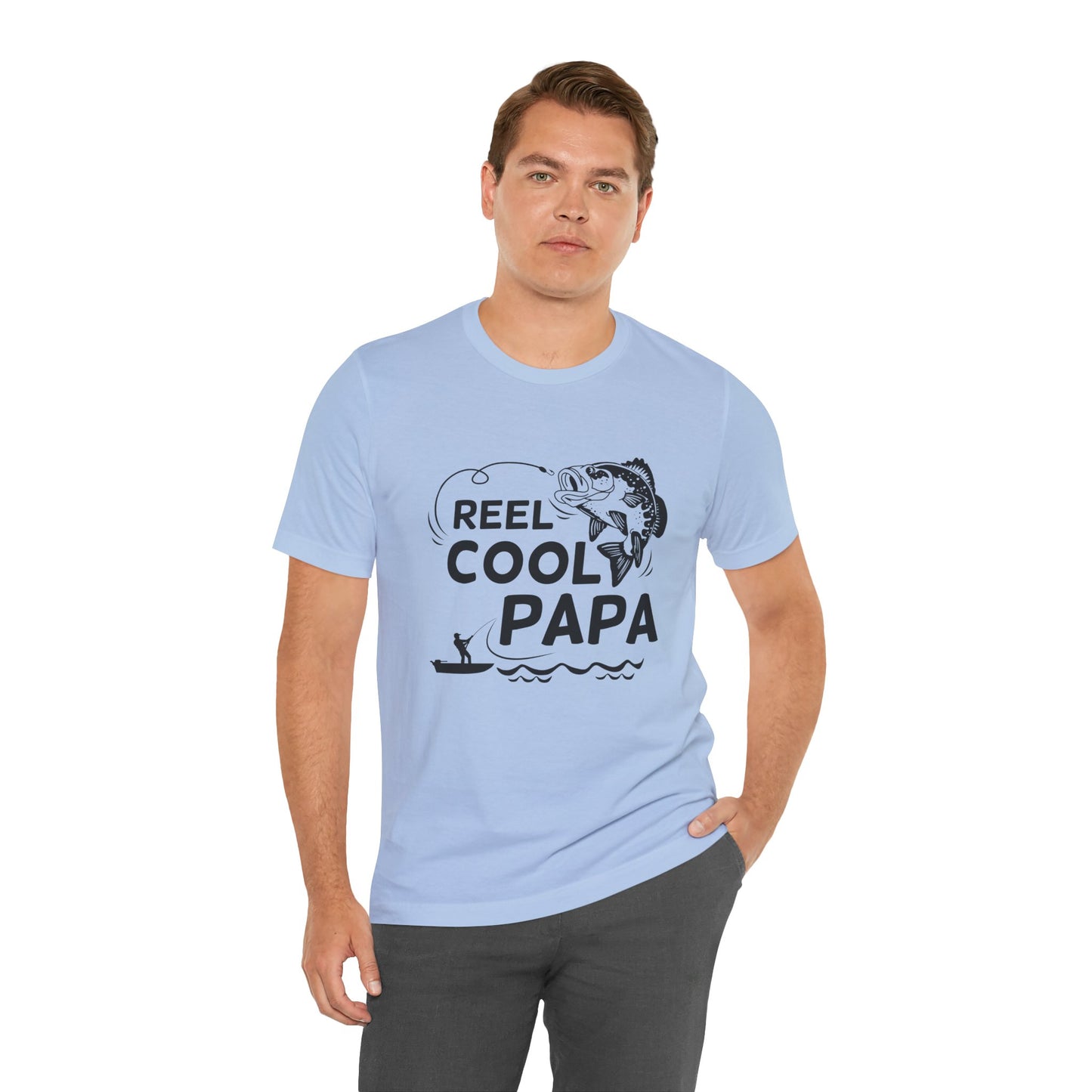 Reel Cool Papa Unisex Jersey Short Sleeve Tee
