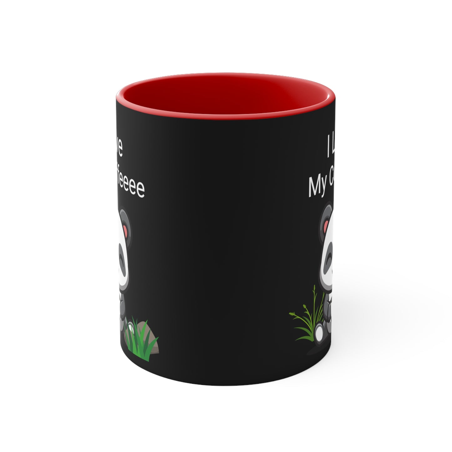 I love My Coffee Black Accent Coffee Mug, 11oz