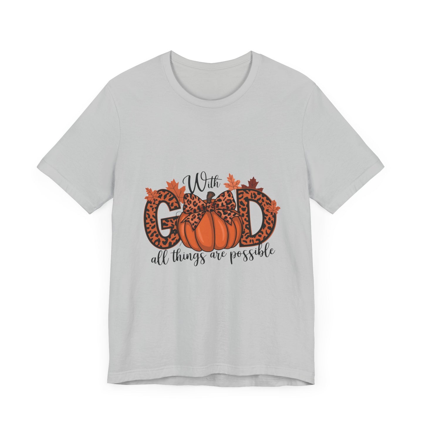 With God Unisex Jersey Short Sleeve Tee