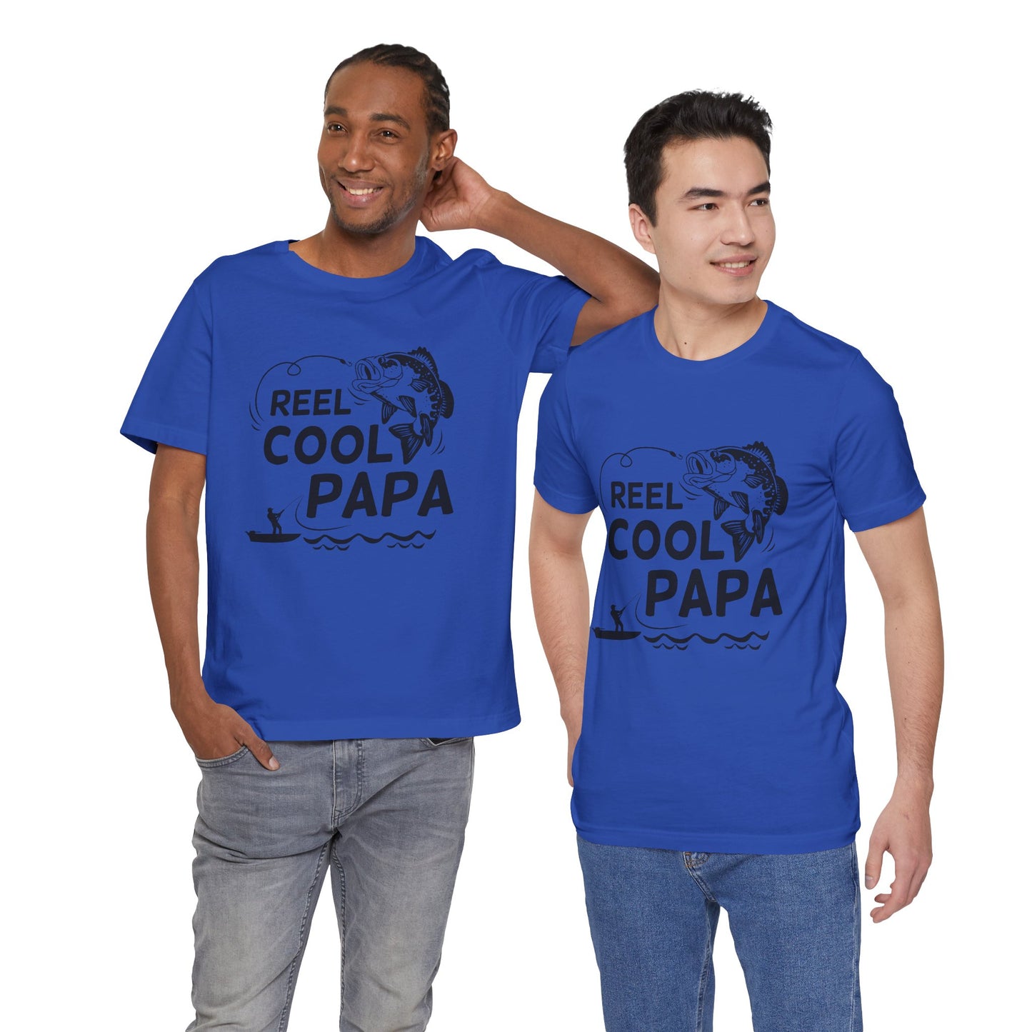 Reel Cool Papa Unisex Jersey Short Sleeve Tee