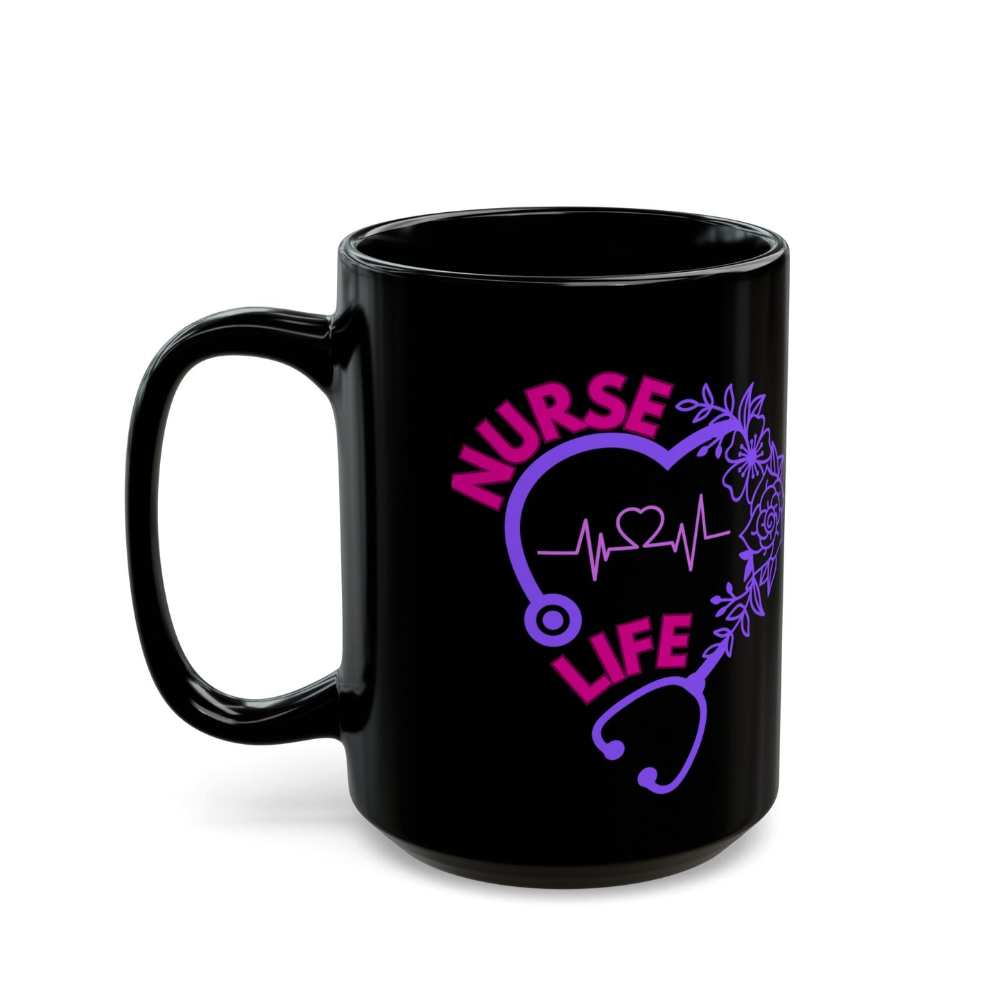 NURSE Black Mug (11oz, 15 oz)