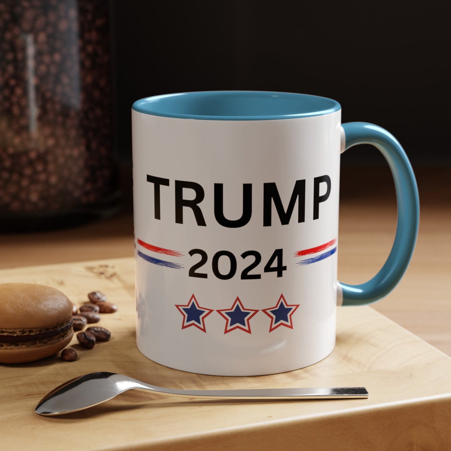 Trump 2024 Accent Coffee Mug (11, 15oz)