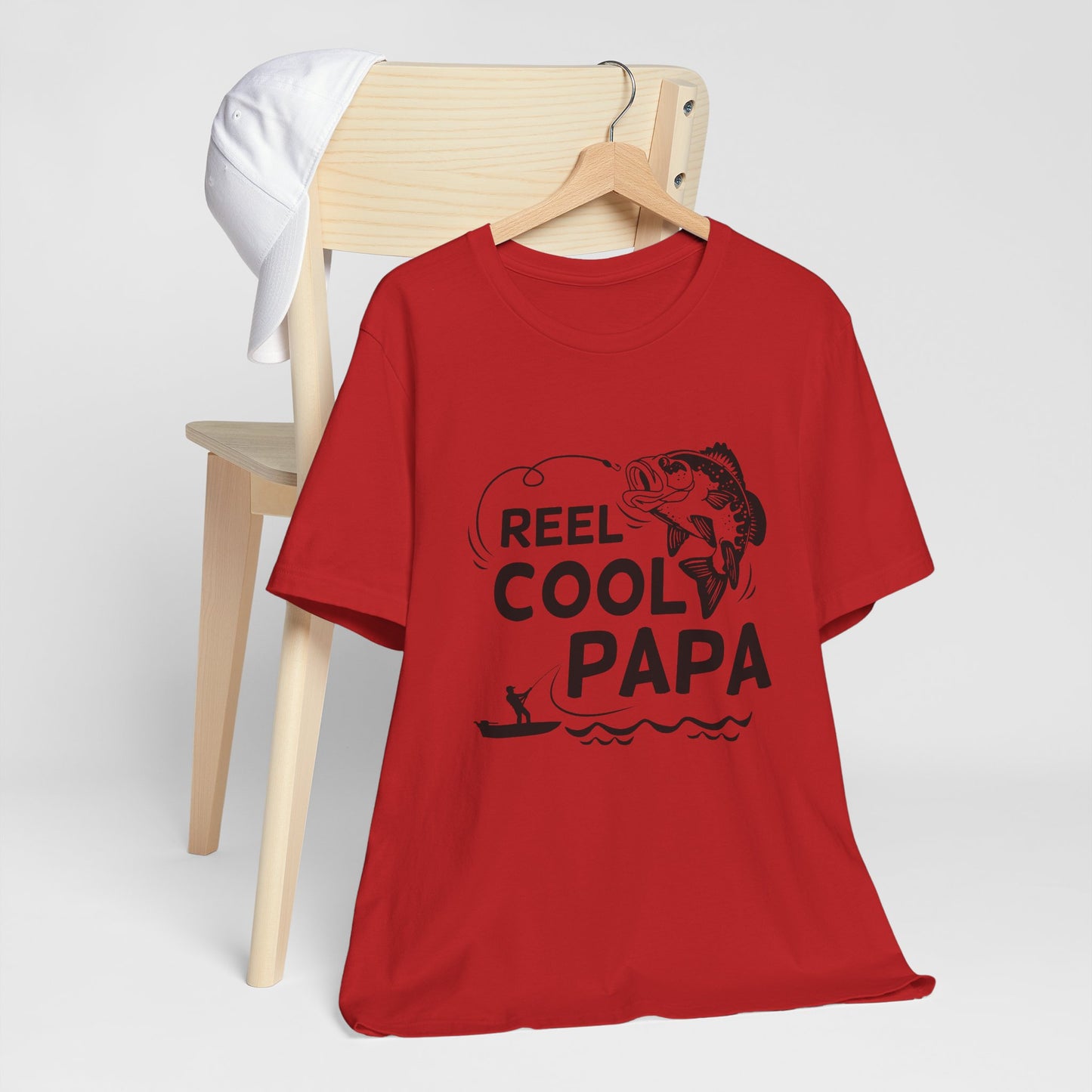 Reel Cool Papa Unisex Jersey Short Sleeve Tee