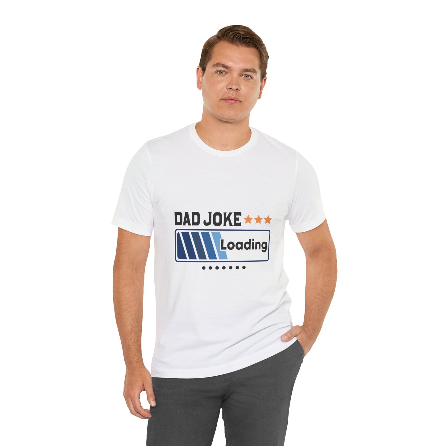Dad Joke Loading Unisex Jersey Short Sleeve Tee