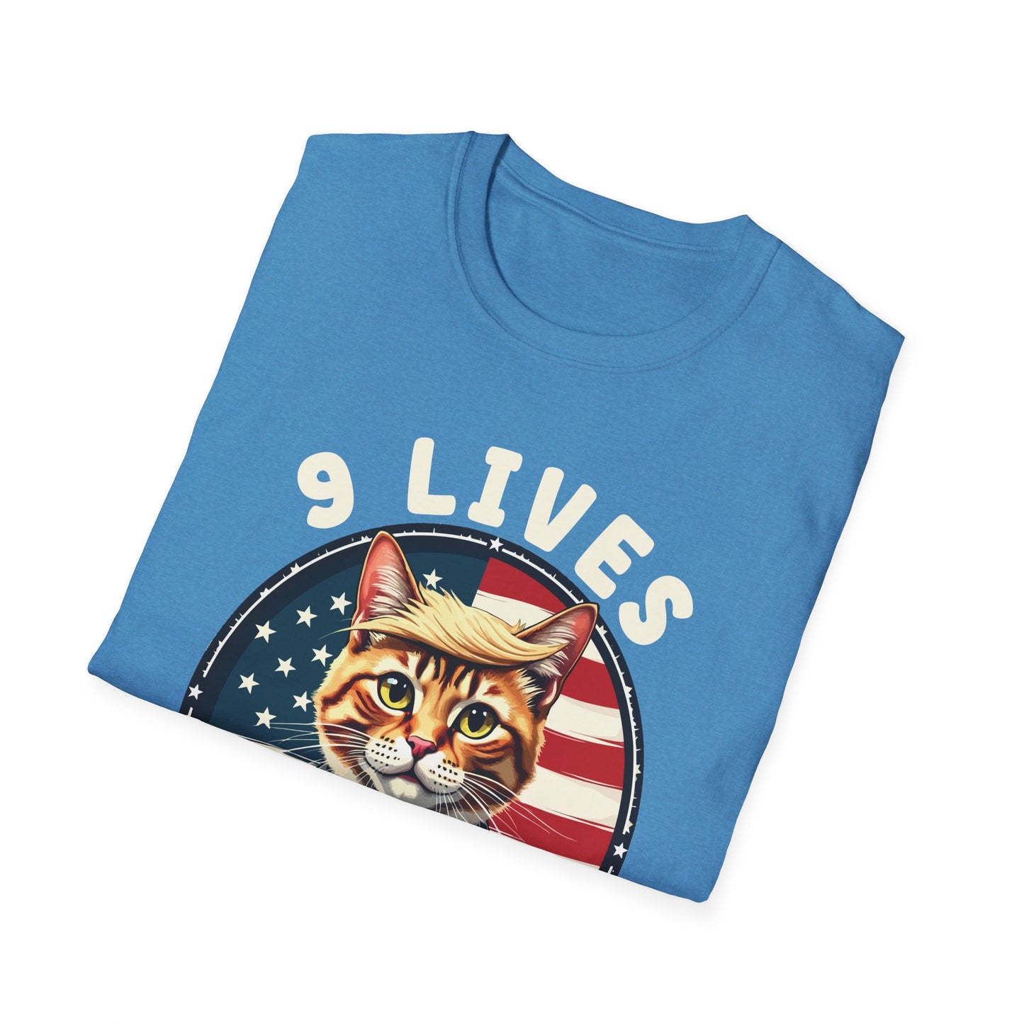 9 lives Unisex Softstyle T-Shirt