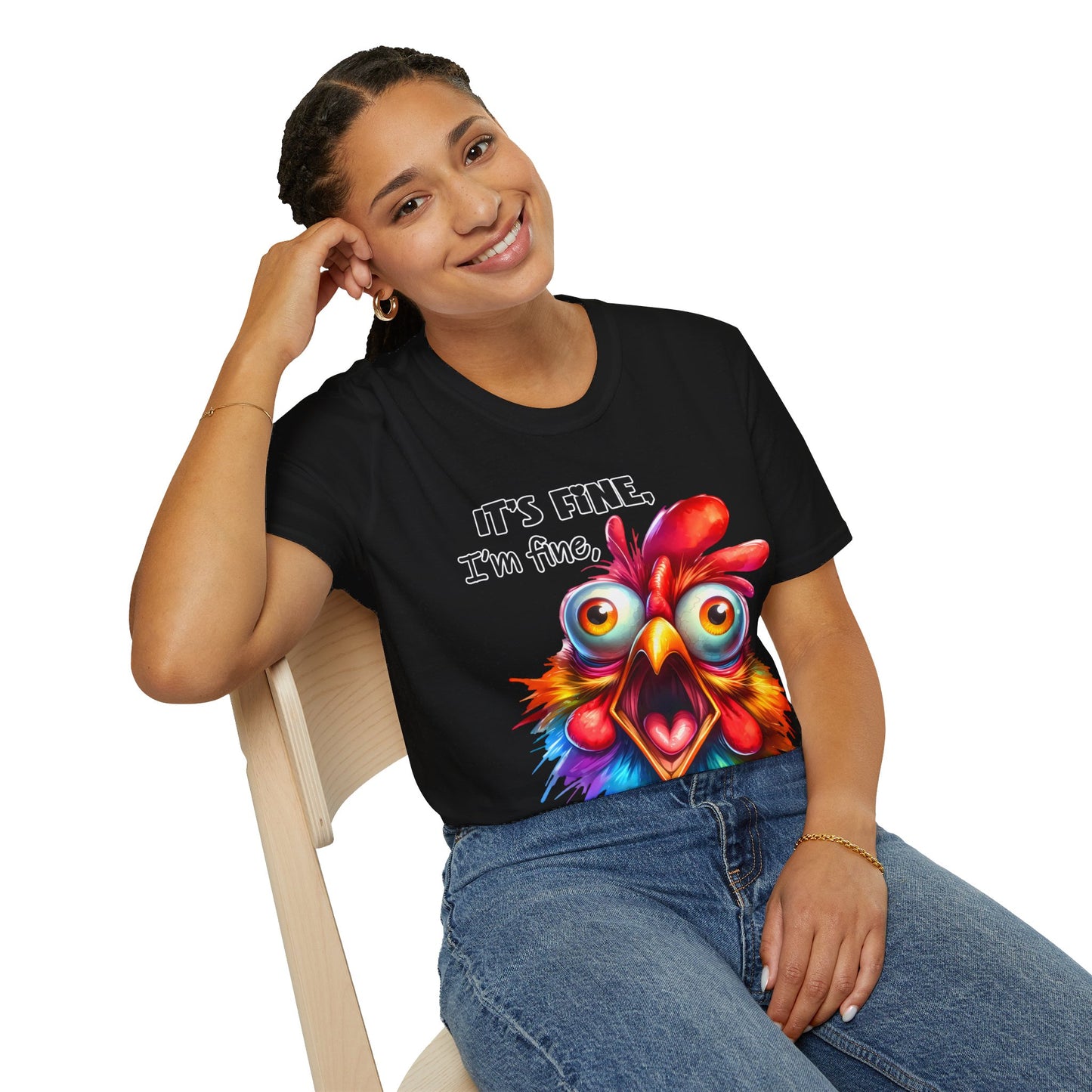 It's Fine, I'm Fine, Everything is Fine! Unisex Softstyle T-Shirt