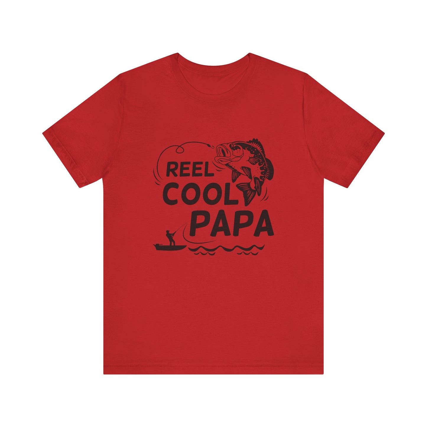 Reel Cool Papa Unisex Jersey Short Sleeve Tee