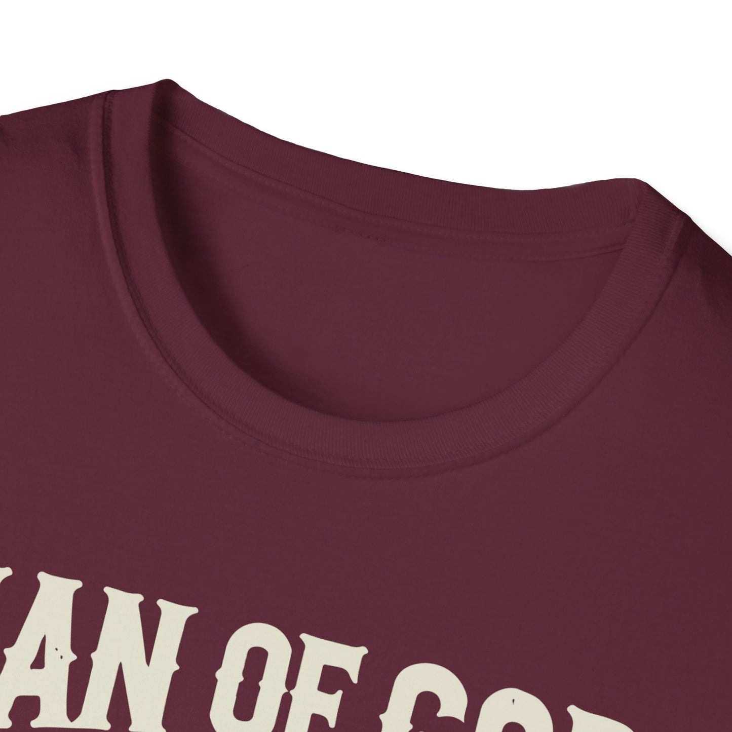 Man of God Unisex Softstyle T-Shirt