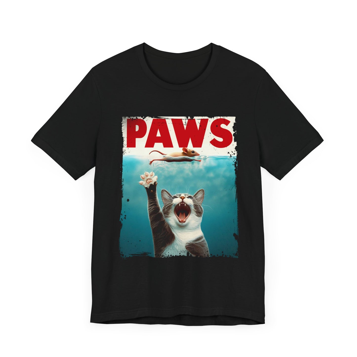 Paws Capture Beneath the Surface Unisex Jersey Short Sleeve Tee
