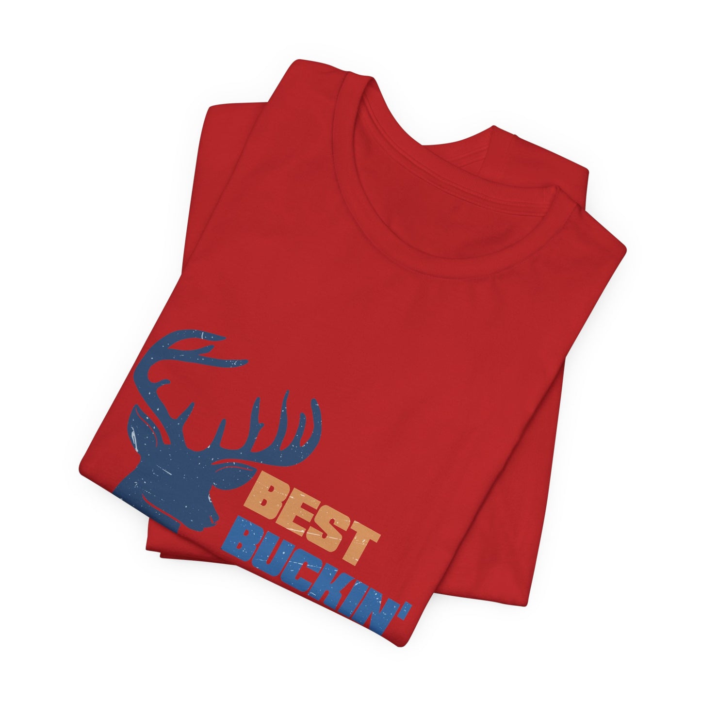 Best Buckin' Dad Ever Unisex Jersey Short Sleeve Tee